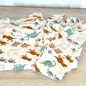Carters Boy 5T Toddler Dinosaur Pajamas Sets Long Sleeve Pants Cotton Lot of 2